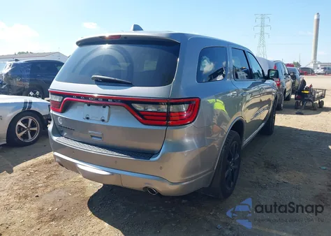 2019 Dodge Durango Sxt Awd z USA, uszkodzony, nr VIN 1C4RDJAG6KC803605